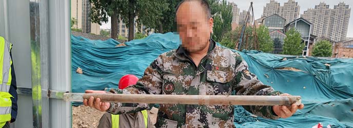 关于近期交付的犀牛液压土壤取样钻机